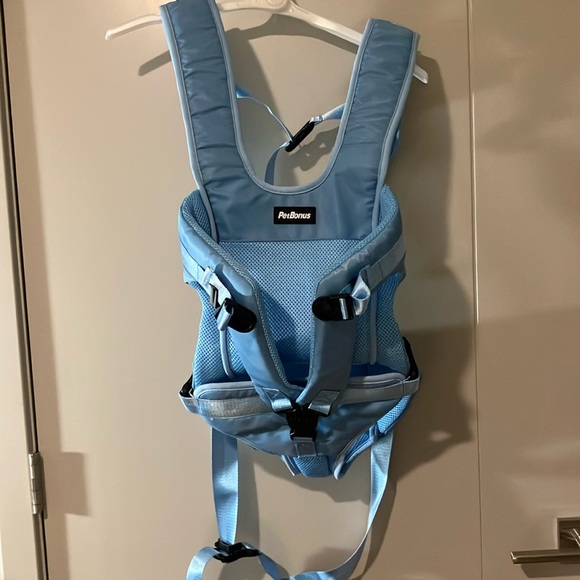 Pet Bonus Other - NWOT Blue Pet Bonus Backpack For Dogs Size L